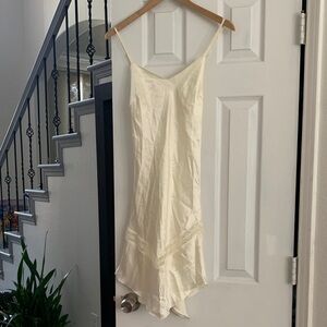 Silk Maison | 100% Silk Ivory Slip Dress | Size S - Excellent condition!